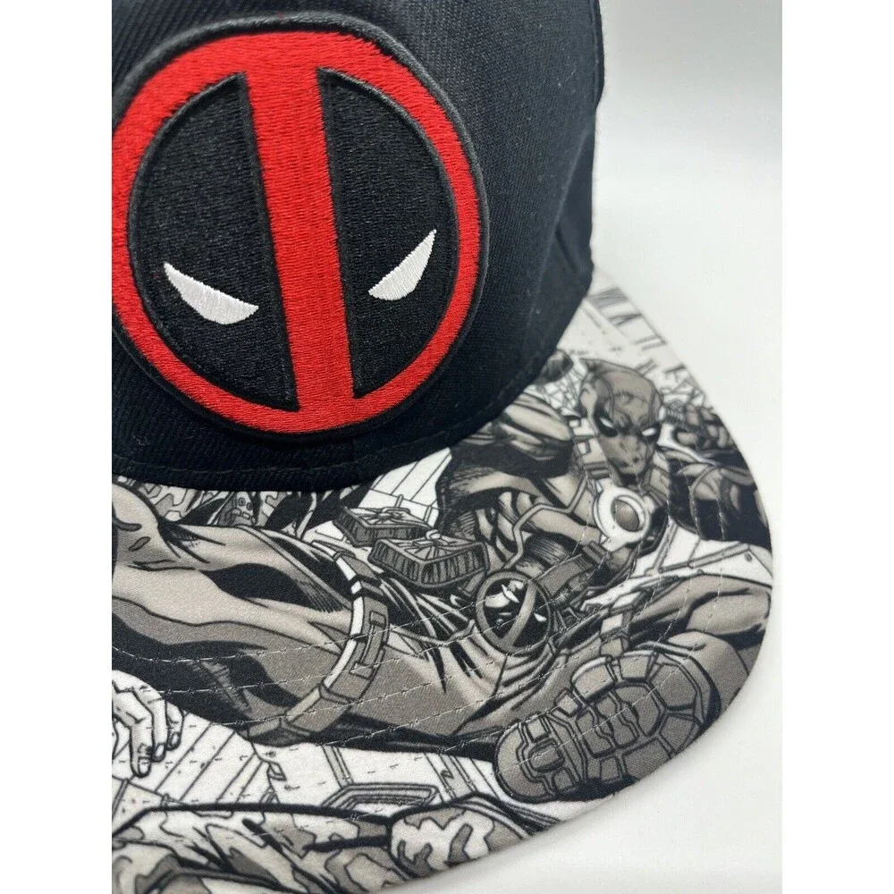 Deadpool Marvel Ball Cap Hat Snapback Baseball